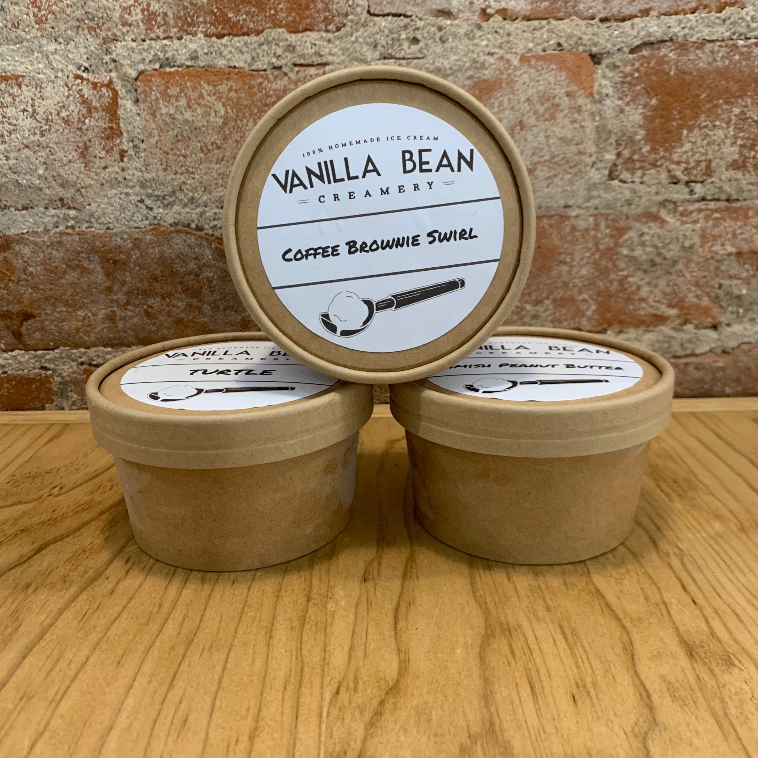 1 Gallon Container  Vanilla Bean Creamery